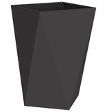 VidaXL Plantenbak Zwart 50 x 50 x 75 cm Staal