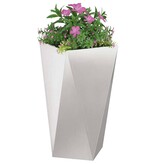 VidaXL Plantenbak Zilver 40 x 40 x 75 cm Roestvrij staal