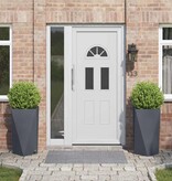 VidaXL Plantenbak 2 pcs Antraciet 40 x 40 x 75 cm Staal