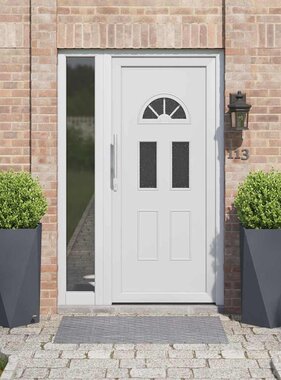 VidaXL Plantenbak 2 pcs Antraciet 40 x 40 x 75 cm Staal