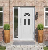 VidaXL Plantenbak 2 pcs Roestig 30 x 30 x 75 cm Cortenstaal