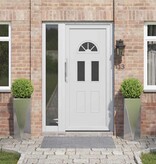 VidaXL Plantenbak 2 pcs Zilver 30 x 30 x 75 cm Roestvrij staal