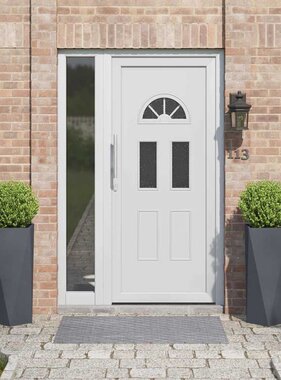 VidaXL Plantenbak 2 pcs Antraciet 30 x 30 x 75 cm Staal