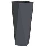 VidaXL Plantenbak Antraciet 30 x 30 x 75 cm Staal