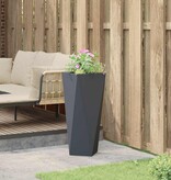VidaXL Plantenbak Antraciet 30 x 30 x 75 cm Staal