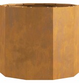VidaXL Plantenbak Roestig 60 x 60 x 50 cm Cortenstaal