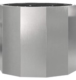 VidaXL Plantenbak Zilver 60 x 60 x 50 cm Roestvrij staal