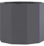 VidaXL Plantenbak Antraciet 60 x 60 x 50 cm Staal