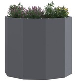 VidaXL Plantenbak Antraciet 60 x 60 x 50 cm Staal