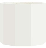 VidaXL Plantenbak Wit 60 x 60 x 50 cm Staal