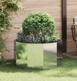 VidaXL Plantenbak Zilver 90 x 90 x 50 cm Gegalvaniseerd staal