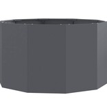 VidaXL Plantenbak Antraciet 90 x 90 x 50 cm Staal