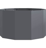 VidaXL Plantenbak Antraciet 90 x 90 x 50 cm Staal