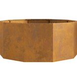 VidaXL Plantenbak Roestig 120 x 120 x 50 cm Cortenstaal