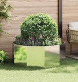 VidaXL Plantenbak Zilver 120 x 120 x 50 cm Gegalvaniseerd staal
