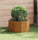 VidaXL Plantenbak Roestig 60 x 60 x 35 cm Cortenstaal