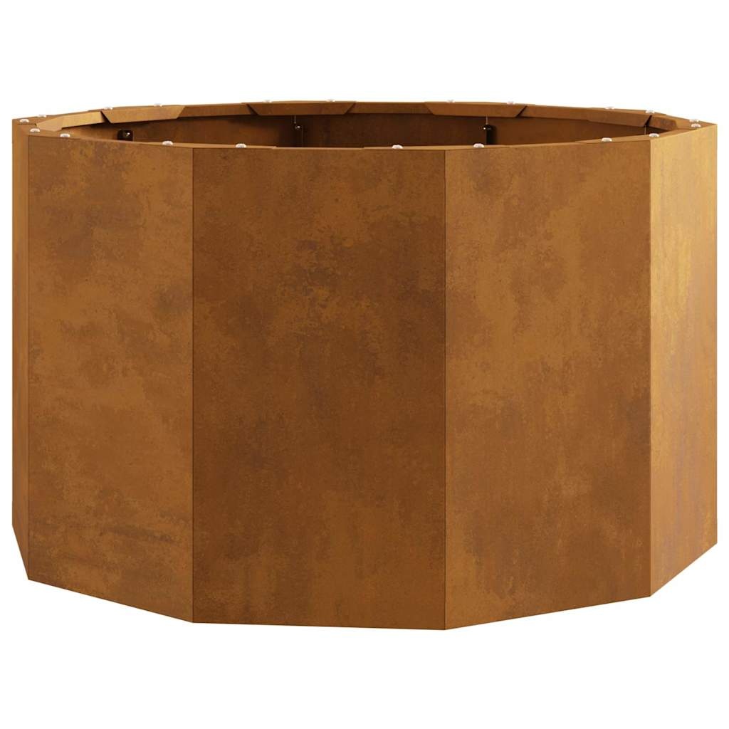 VidaXL Plantenbak Roestig 60 x 60 x 35 cm Cortenstaal
