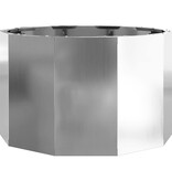 VidaXL Plantenbak Zilver 60 x 60 x 35 cm Gegalvaniseerd staal