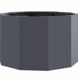 VidaXL Plantenbak Antraciet 60 x 60 x 35 cm Staal