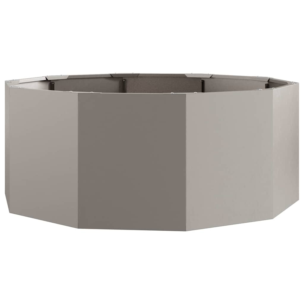 VidaXL Plantenbak Roestig 90 x 90 x 35 cm Cortenstaal