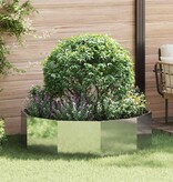 VidaXL Plantenbak Zilver 120 x 120 x 35 cm Gegalvaniseerd staal