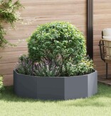 VidaXL Plantenbak Antraciet 120 x 120 x 35 cm Staal