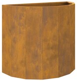 VidaXL Plantenbak Roestig 60 x 30 x 50 cm Cortenstaal