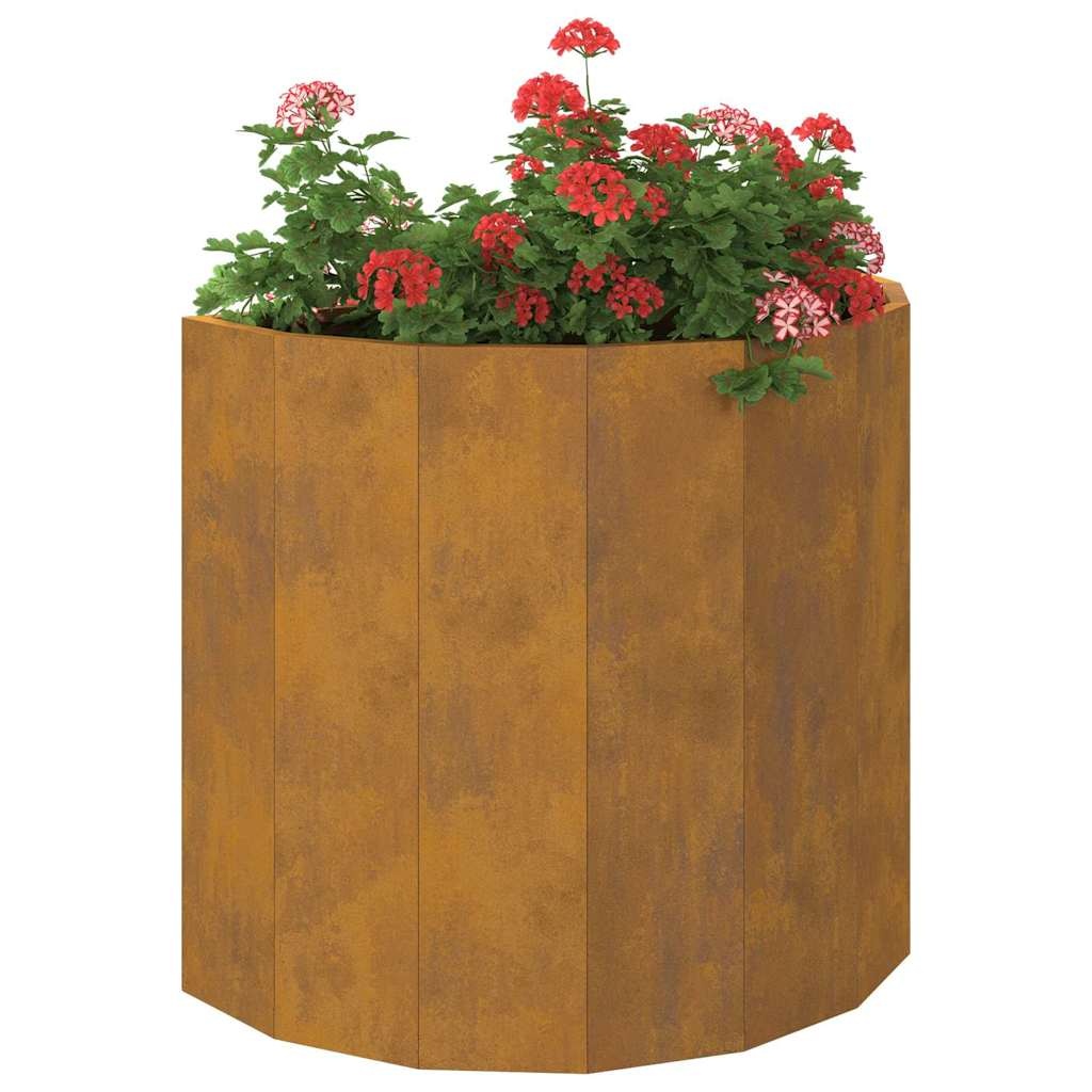 VidaXL Plantenbak Roestig 60 x 30 x 50 cm Cortenstaal