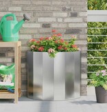 VidaXL Plantenbak Zilver 60 x 30 x 50 cm Gegalvaniseerd staal
