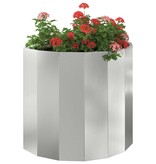 VidaXL Plantenbak Zilver 60 x 30 x 50 cm Gegalvaniseerd staal
