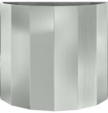 VidaXL Plantenbak Zilver 60 x 30 x 50 cm Gegalvaniseerd staal