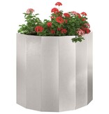 VidaXL Plantenbak Zilver 60 x 30 x 50 cm Roestvrij staal