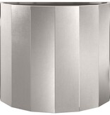 VidaXL Plantenbak Zilver 60 x 30 x 50 cm Roestvrij staal