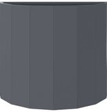 VidaXL Plantenbak Antraciet 60 x 30 x 50 cm Staal