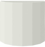 VidaXL Plantenbak Wit 60 x 30 x 50 cm Staal