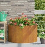 VidaXL Plantenbak Roestig 90 x 45 x 50 cm Cortenstaal