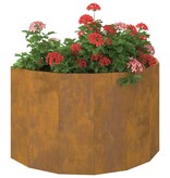 VidaXL Plantenbak Roestig 90 x 45 x 50 cm Cortenstaal