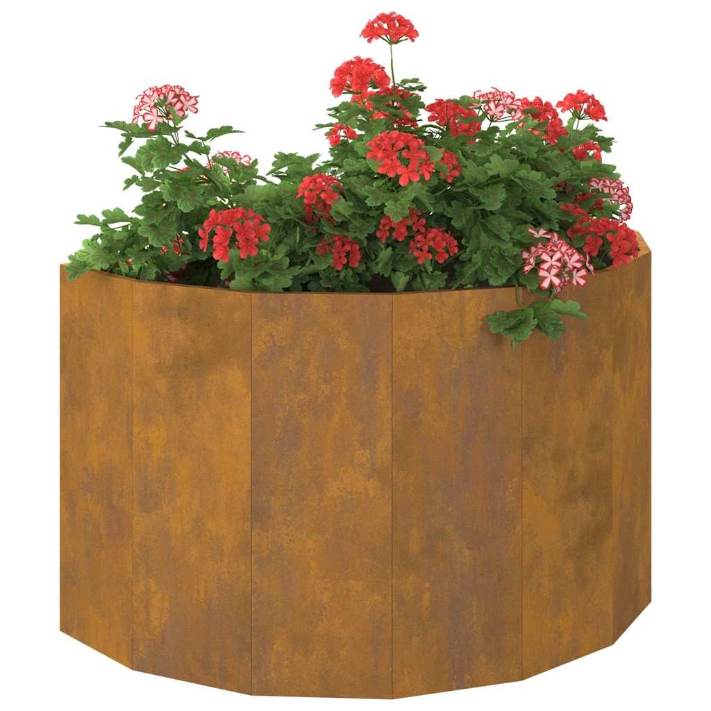 VidaXL Plantenbak Roestig 90 x 45 x 50 cm Cortenstaal
