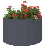VidaXL Plantenbak Antraciet 90 x 45 x 50 cm Staal