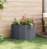 VidaXL Plantenbak Antraciet 90 x 45 x 50 cm Staal