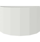 VidaXL Plantenbak Wit 90 x 45 x 50 cm Staal