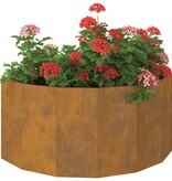 VidaXL Plantenbak Roestig 120 x 60 x 50 cm Cortenstaal