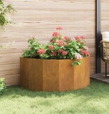 VidaXL Plantenbak Roestig 120 x 60 x 50 cm Cortenstaal