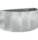 VidaXL Plantenbak Zilver 120 x 60 x 50 cm Gegalvaniseerd staal