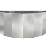 VidaXL Plantenbak Zilver 120 x 60 x 50 cm Gegalvaniseerd staal