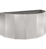 VidaXL Plantenbak Zilver 120 x 60 x 50 cm Roestvrij staal