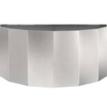 VidaXL Plantenbak Zilver 120 x 60 x 50 cm Roestvrij staal