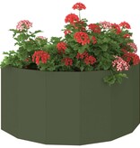 VidaXL Plantenbak Olijf Groen 120 x 60 x 50 cm Staal