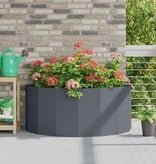 VidaXL Plantenbak Antraciet 120 x 60 x 50 cm Staal