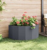 VidaXL Plantenbak Antraciet 120 x 60 x 50 cm Staal